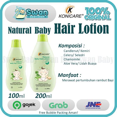 Jual Konicare Natural Baby Hair Lotion Shopee Indonesia