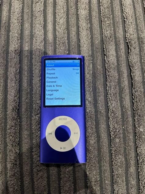 Apple Ipod Nano 4th Generation Gen 8gb Purple Mp3 Mp4 Music Player Ebay