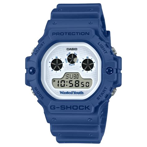 DW 5900WY 2 G SHOCK DIGITAL Azul Celeste CASIO