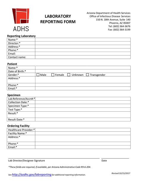 Free Laboratory Report Form Samples Pdf Ms Word Google Docs