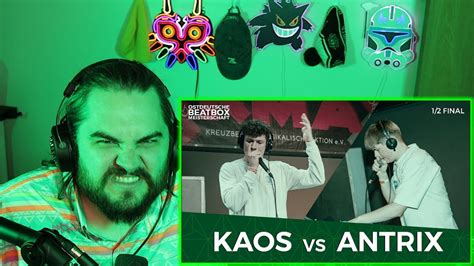 Dysexlic Reacts KAOS VS ANTRIX Loop 1 2 Final East German