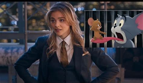 Tom And Jerry Trailer Chloe Grace Moretz Has An Indian Wedding To Save From Life Long Frenemies