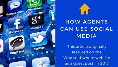 How Estate Agents Can Use Social Media