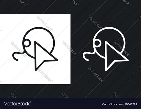 Lasso Tool Icon Set Technology Polygonal Art Vector Image