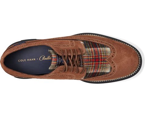 Оксфорды Cole Haan X Pendleton Originalgrand Longwing Cole Haan пиломатериал заказать из за