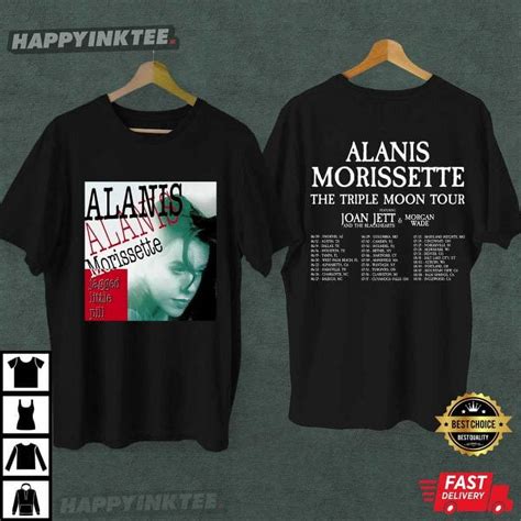 Alanis Morissette The Triple Moon Tour T Shirt Walmart