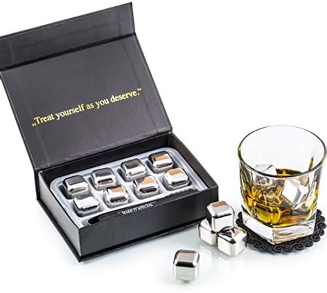 Personalized Whiskey Stone T Set Custom Engraved Drink