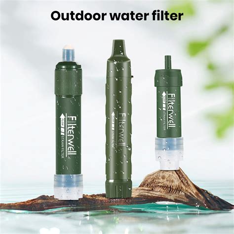 Water Filter Straw Water Purifying Device Portable Personal Water