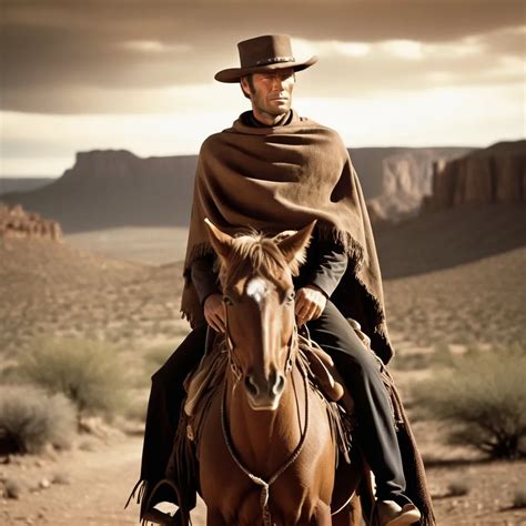 Clint Eastwood In The Good The Bad And The Ugly