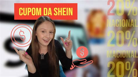 CUPOM DE DESCONTO DA SHEIN 20 OFF PARA COMPRAS NACIONAIS Shein