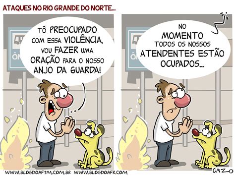 Charge Ataques No Rio Grande Do Norte Blog Do AFTM