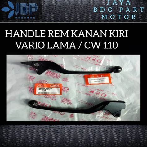 Jual Handle Rem Kanan Kiri Vario Lama Vario Cw Hitam Handel