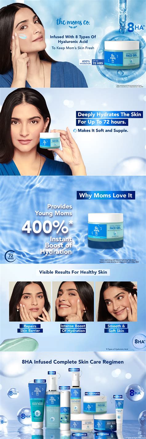 Buy Hydrating Face Gel For Soft Supple Skin The Moms Co