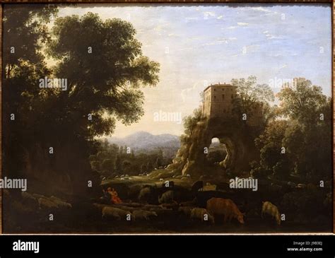 Called claude lorrain pastoral landscape blanton museum of art hi-res ...