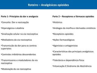 Aula SNC Opioides PPT