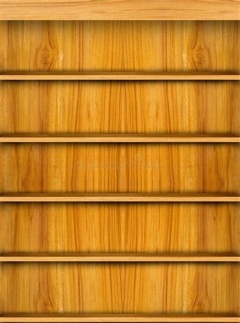 Wooden book shelf stock photo. Image of template, empty - 21330326