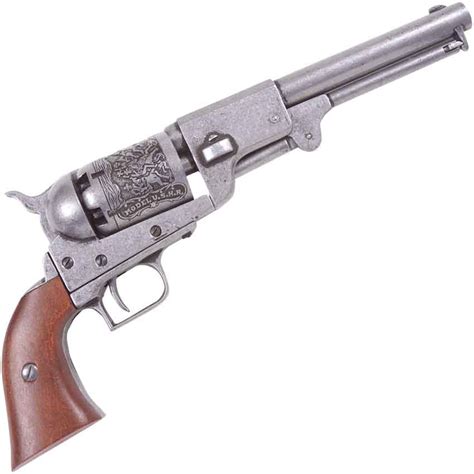 Pewter 1849 Colt Dragoon Revolver