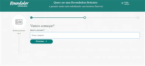 Cadastro De Revendedora O Botic Rio Aprenda O Passo A Passo Blog