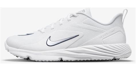 Nike Alpha Huarache 8 Pro Turf Lacrosse Shoes In White For Men Lyst