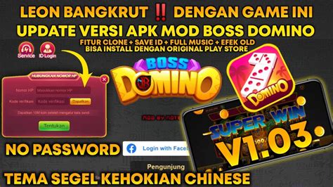 BOSS DOMINO V1 03 X8 Speeder Saingan Apk Mod Higgs Domino Terbaru