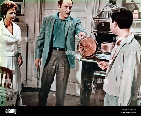 The Spirit Is Willing From Left Vera Miles Sid Caesar Barry Gordon