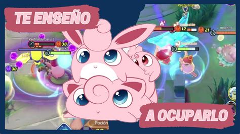 No Sabes Como Jugar Con Wigglytuff En Pokemon Unite Mi Primera