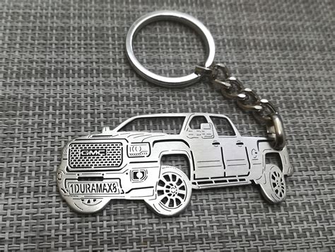 Birthday T Custom Gmc Key Chain Car Key Chain Etsy