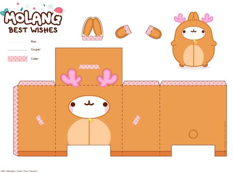 Molang Paper Craft Artofit