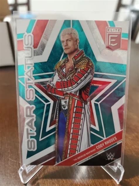 Panini Donruss Elite Wwe Cody Cauchemar Rhodes Star Status