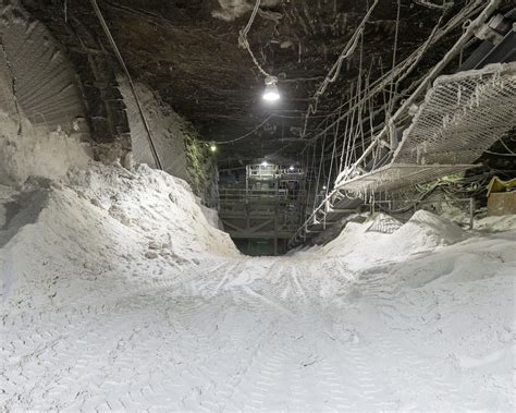 Photos Of The Salt Mine Below Lake Erie Business Insider