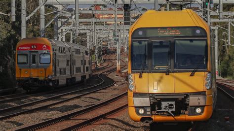 Wideview Sydney Trains Waratah A Set Ride T1 Western Line St Marys