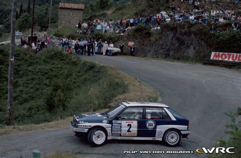 Saby Bruno Grataloup Daniel Lancia Delta Integrale Rallye Des