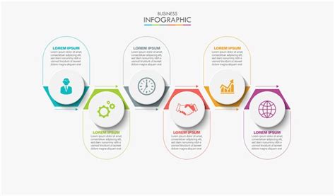 Premium Vector Business Data Visualization Timeline Infographic Icons