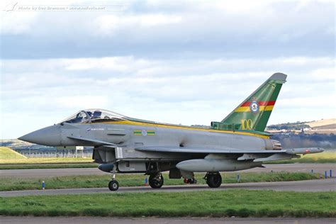 Raf Leuchars Airshow 2012 Raf 3 Squadron Centenary Markings Typhoon Fgr4