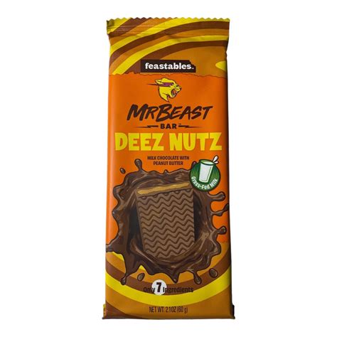 Deez Nuts New Mrbeast Feastables Milk Chocolate With India Ubuy