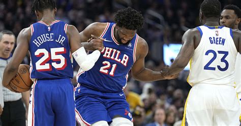 Report 76ers Insiders Believe Joel Embiid Played Vs Warriors Due To