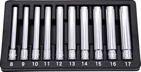 Klein Tools Knect Piece Pass Through Socket Set Sae Impact