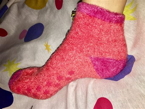 Princessbellasoles — Worn Fuzzy Socks