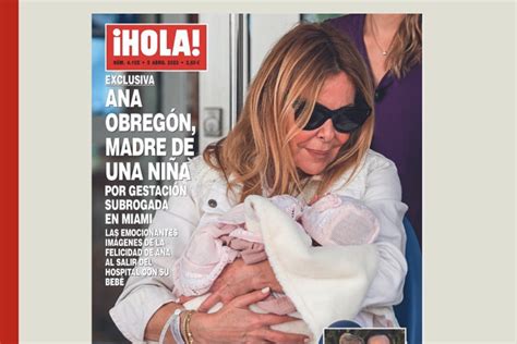 Ana Obreg N Madre De Una Ni A Nacida Por Gestaci N Subrogada A Los A Os