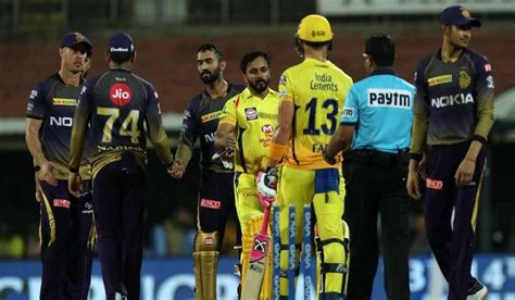 Ipl Csk Tops The Point Table By Defeating Kkr Infeed Facts That