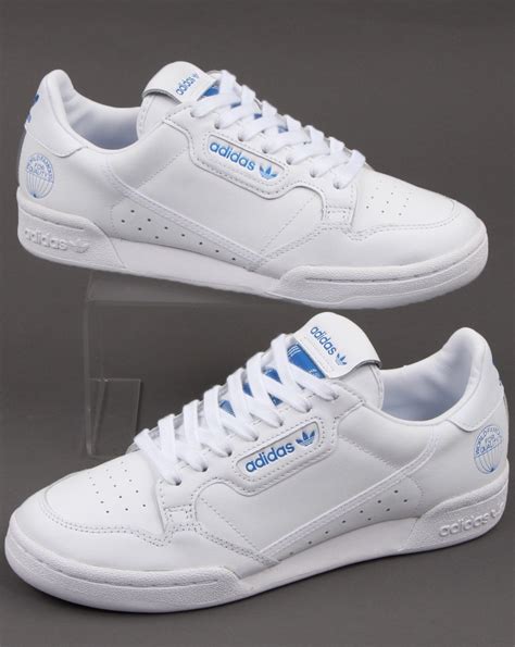 Adidas Continental Trainers White Blue S Casual Classics