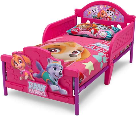 PAW Patrol - Skye & Everest - 3D Toddler Bed - CB Furniture