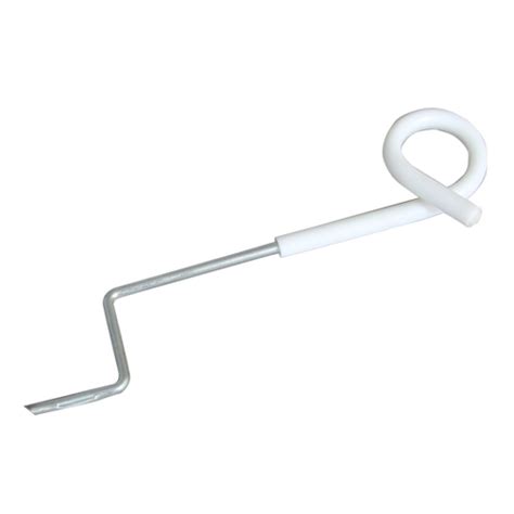 AISLADOR PARA POSTE 27 CM RABO CERDO BLANCO Insvet Instrumental