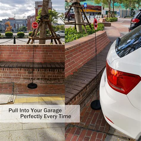 Buy Amiss Flashing LED Stop Sign for Garage Parking Assist, Parking