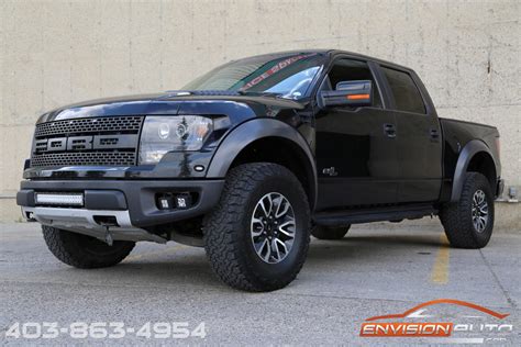 2012 Ford F150 Raptor Svt Crew 4x4 62l V8 Local Alberta Truck Spotless History Envision Auto