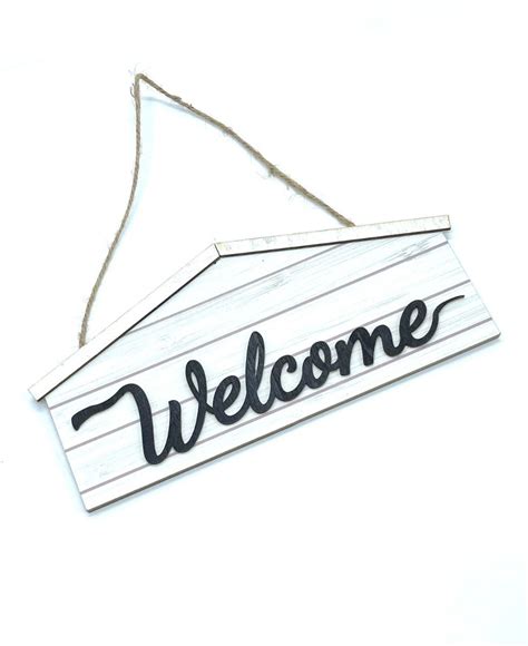 The Beautiful Wooden Welcome Decor