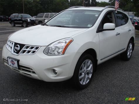 Pearl White Nissan Rogue Sl Awd Photo Gtcarlot