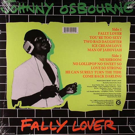 Johnny OSBOURNE Fally Lover Vinyl At Juno Records