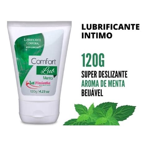 Gel Lubrificante Intimo Confort Lub Base D Agua Hidrata O Menta