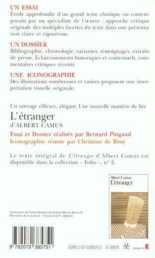 Couvertures Images Et Illustrations De L Tranger De Albert Camus